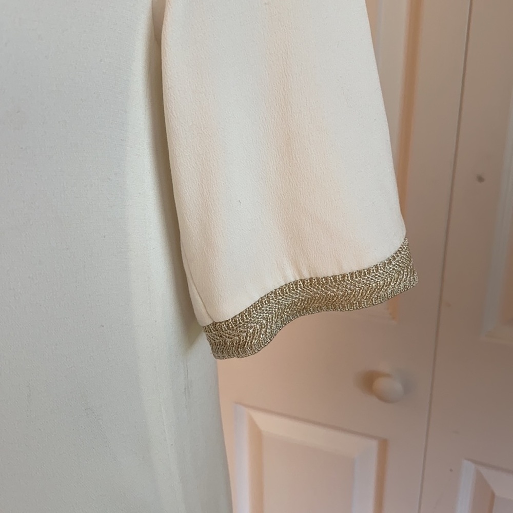 Gerard Darel Paris Off-White Harmony Dress Size France 34=US 2 - Picture 6 of 14
